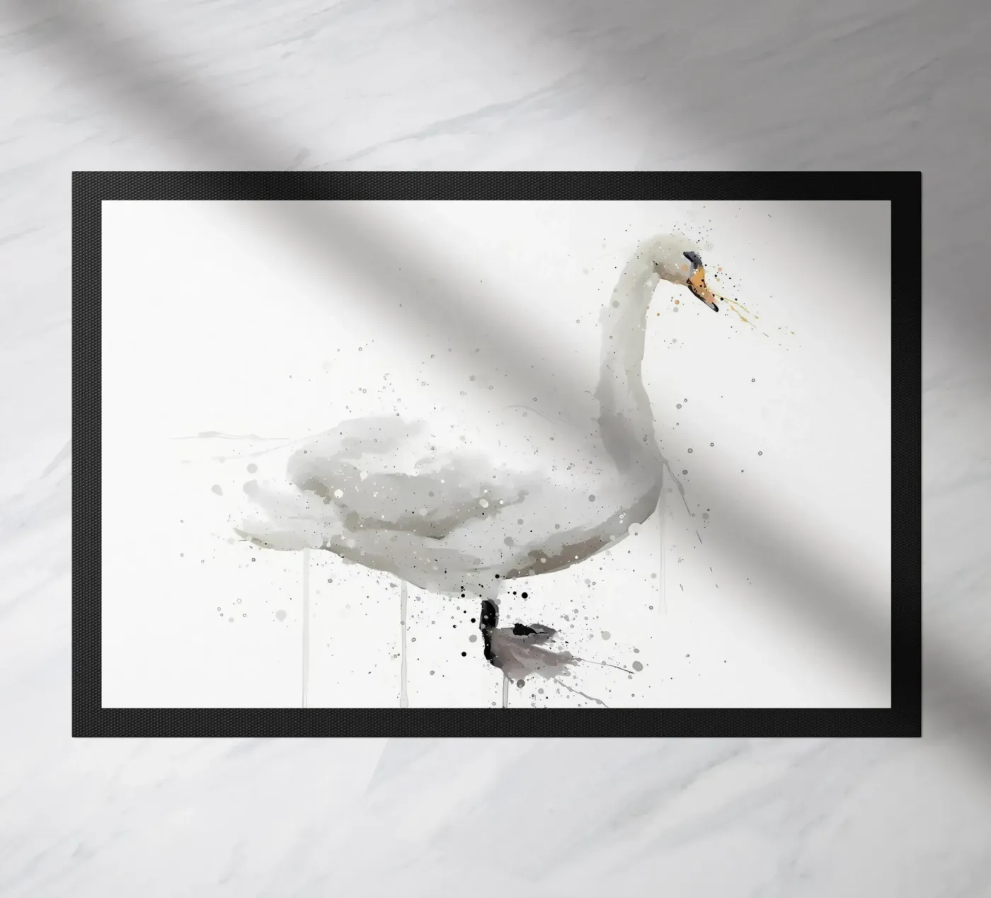 Schwan Fußmatte von Nami