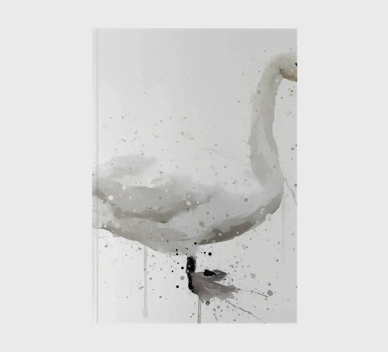 Swan notebook by Nami
