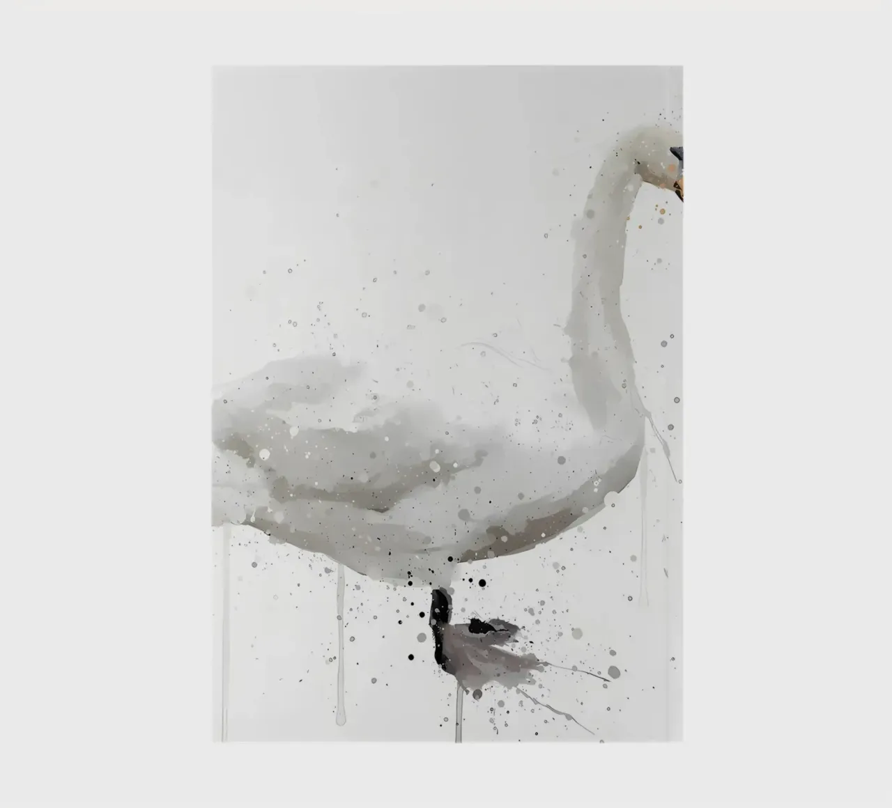 Swan notebook by Nami