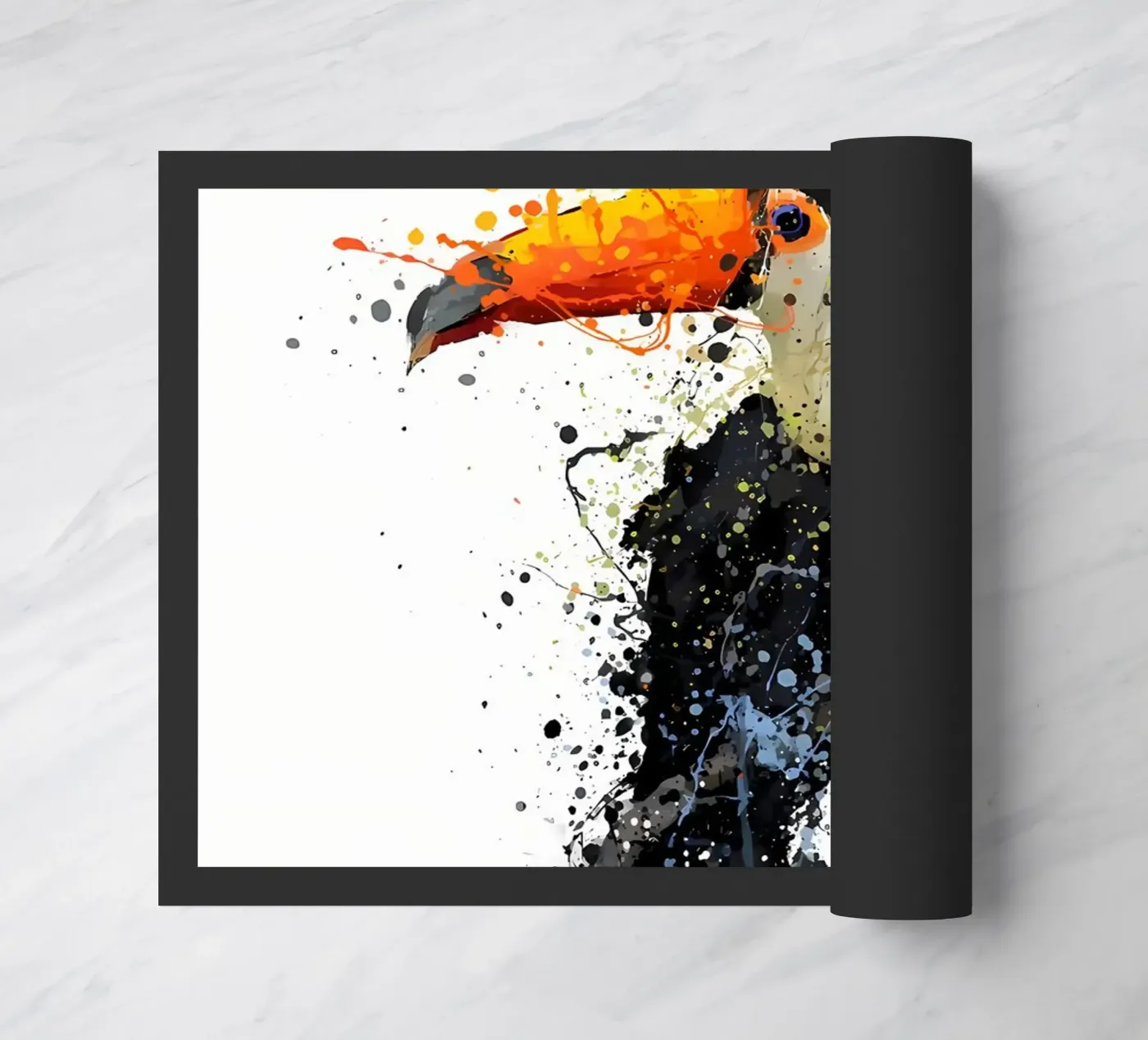Toucan doormat by Nami