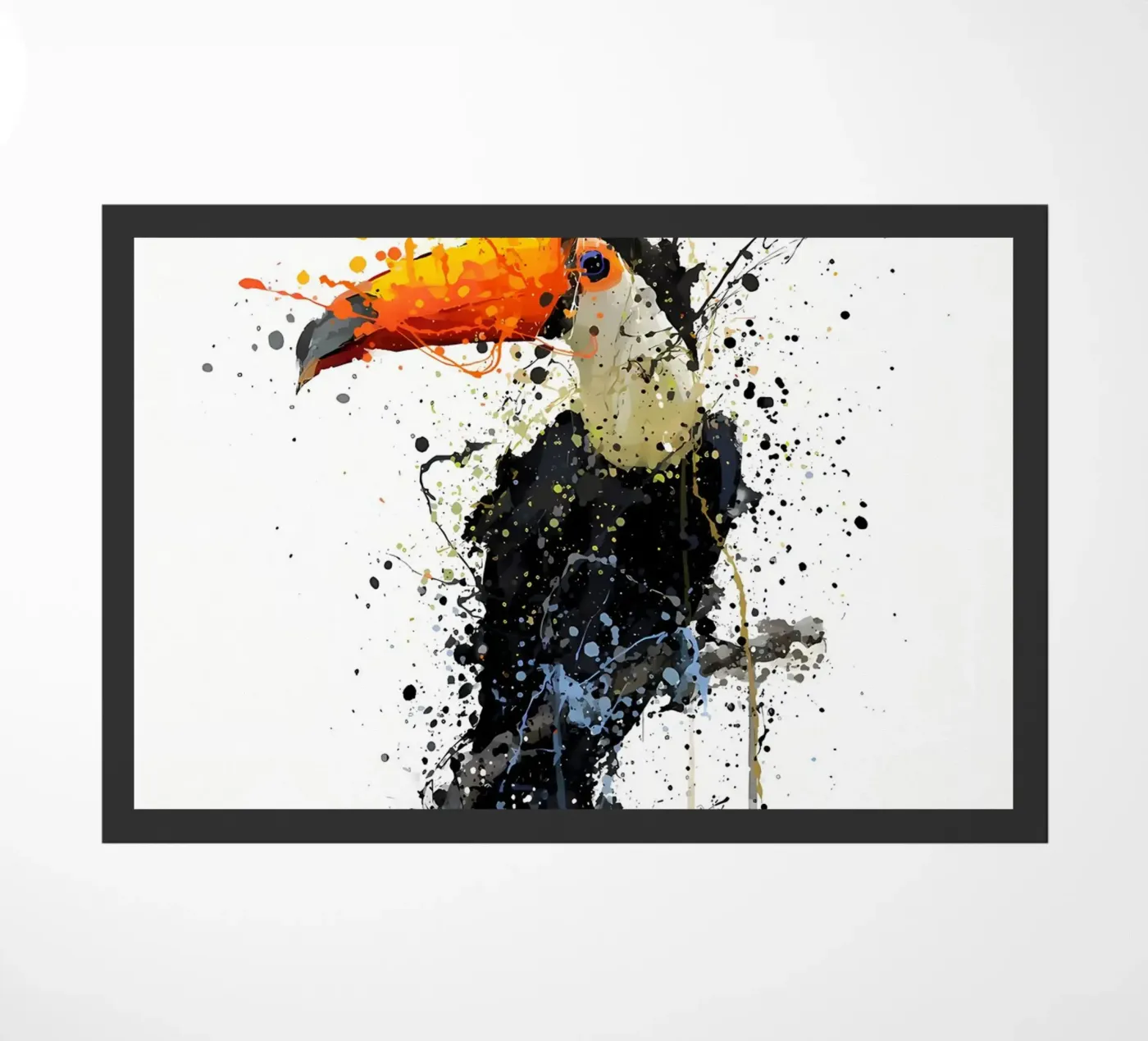 Toucan doormat by Nami