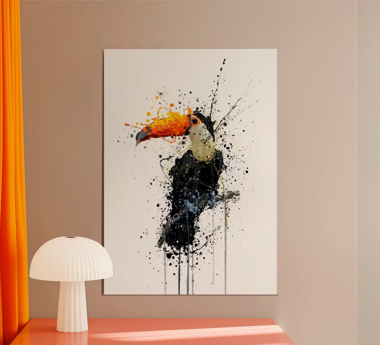 Tucano poster con telaio in plastica da Nami