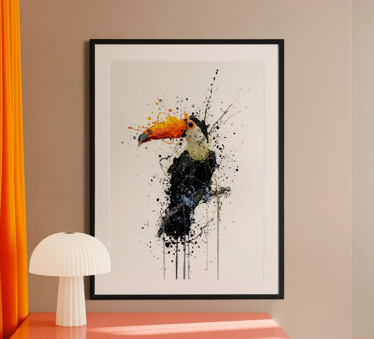 Tucano poster con telaio in plastica da Nami