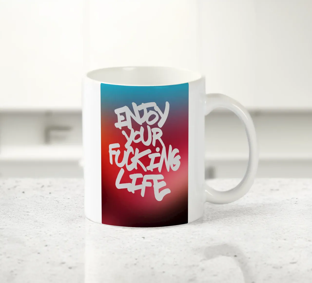 Enjoy tazza in ceramica da Flo Klein