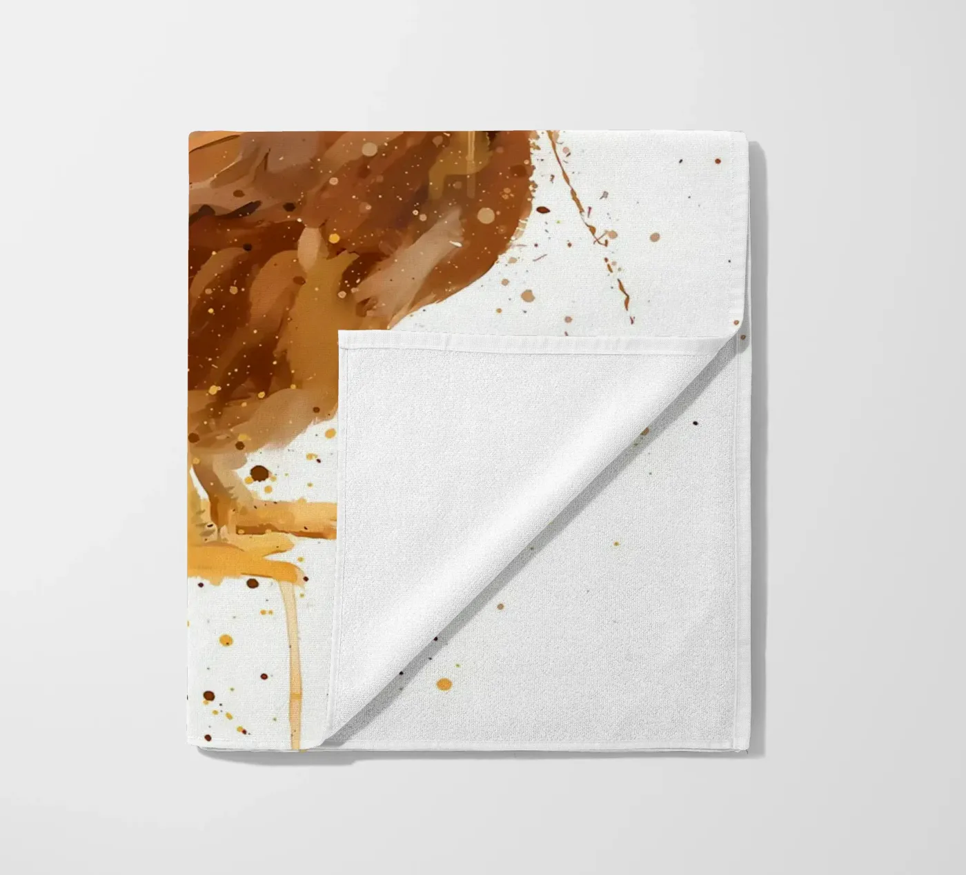 Pollo acquerellato telo mare da Nami