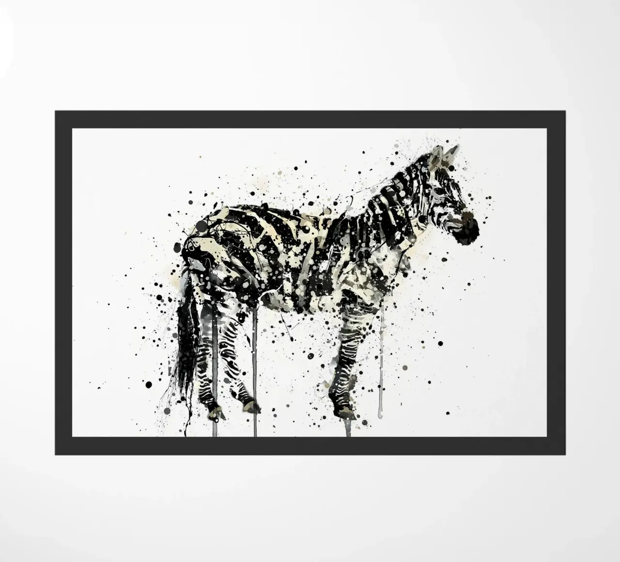 Watercolor Zebra zerbino da Nami