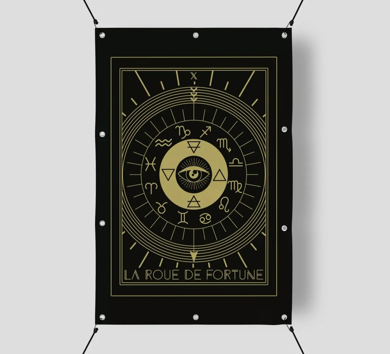 The Wheel of Fortune telo in pvc da cafelab