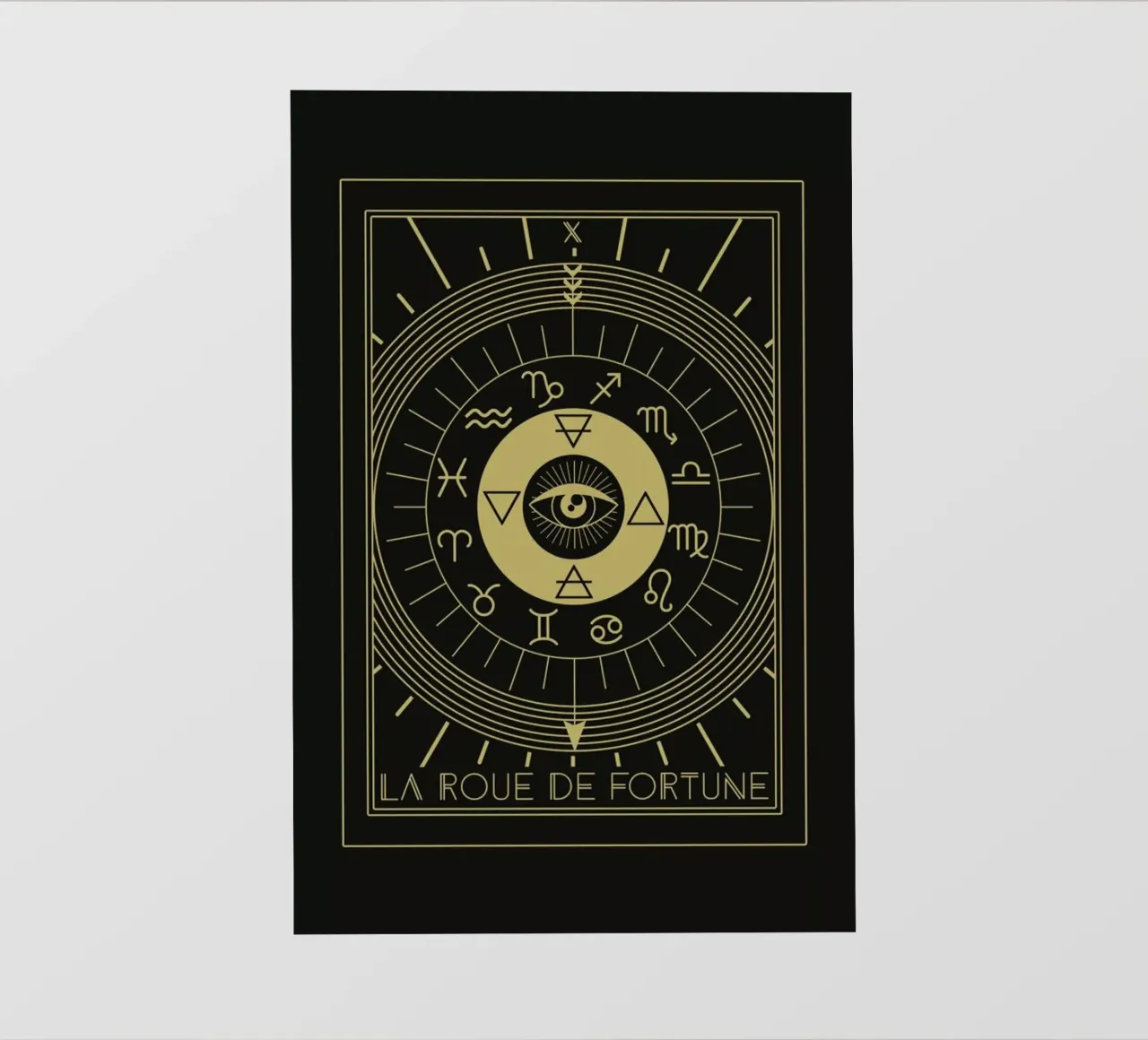 The Wheel of Fortune telo in pvc da cafelab