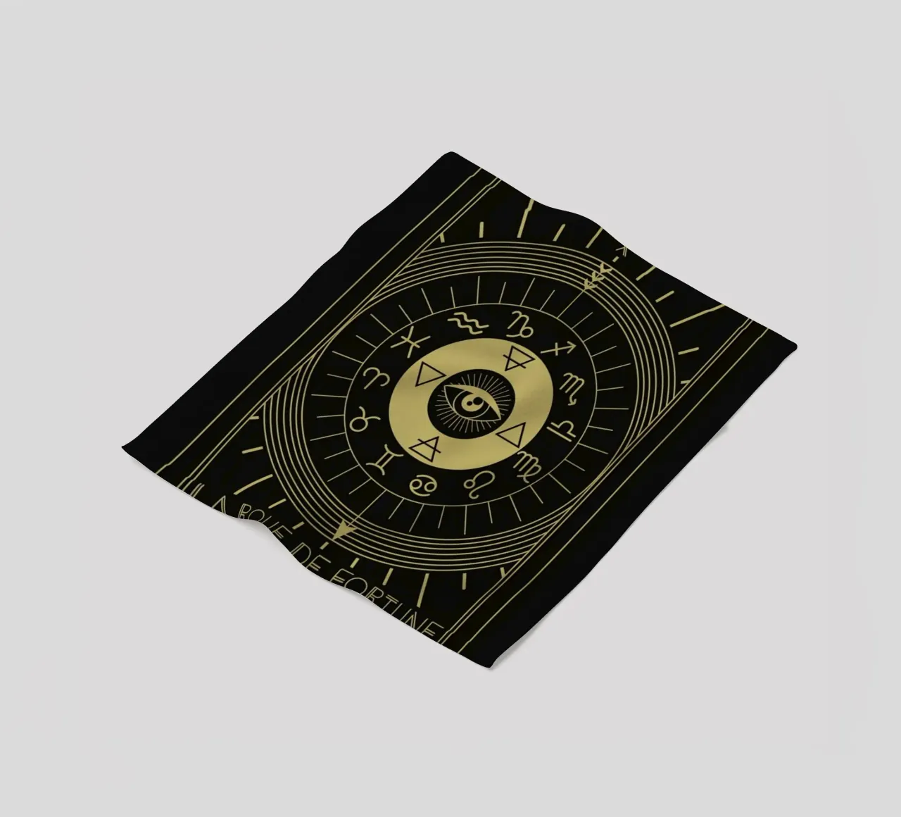 The Wheel of Fortune coperta in pile da cafelab