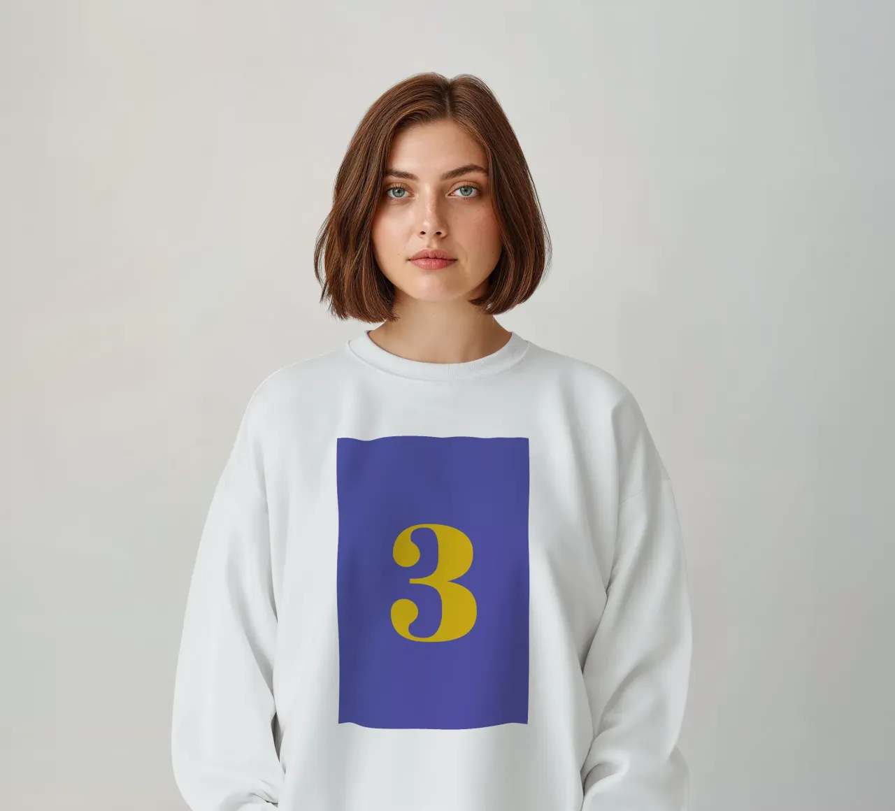 Blue Number 3 felpa da Studio One