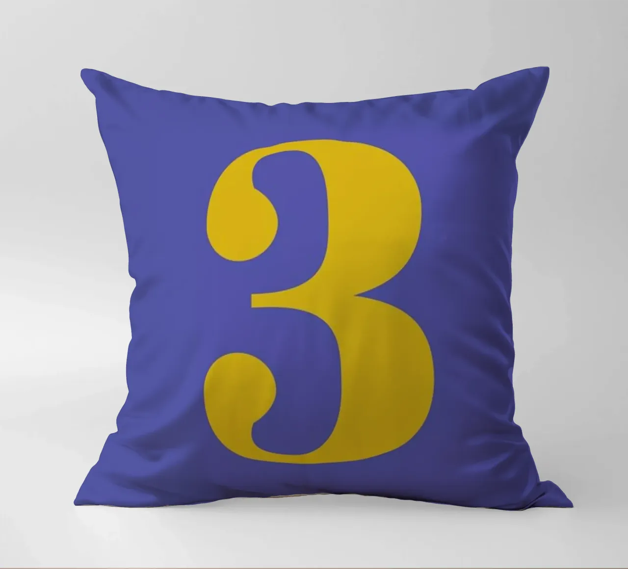 Blue Number 3 cuscino da Studio One