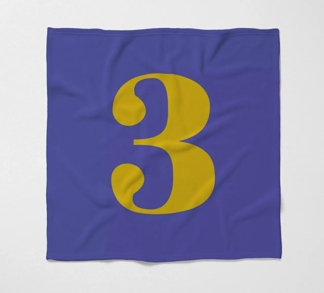 Blue Number 3 coperta in pile da Studio One