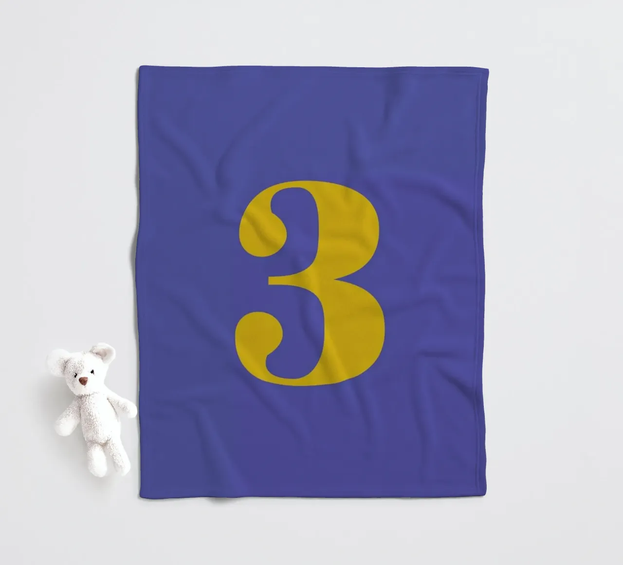 Blue Number 3 coperta in pile da Studio One