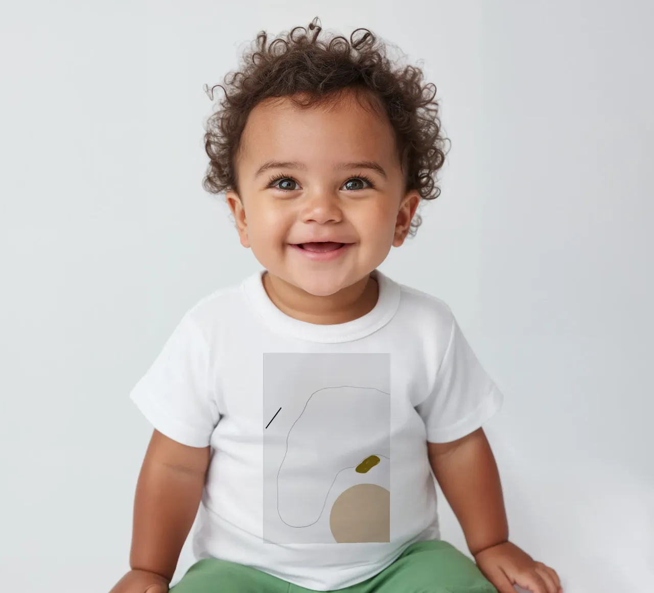 Head Without Face camiseta de bebé de 170QM