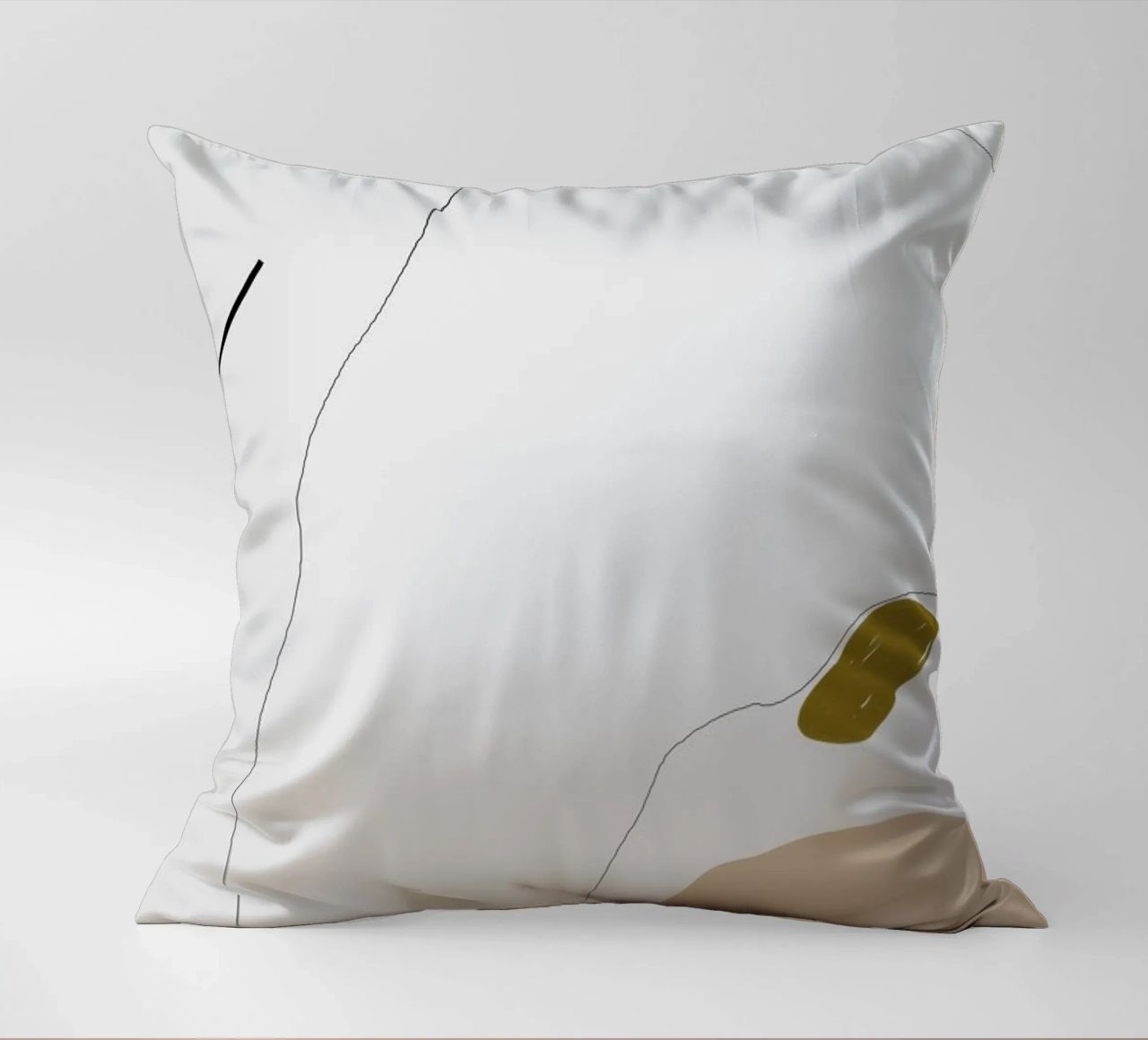 Head Without Face decorative cushion by 170QM
