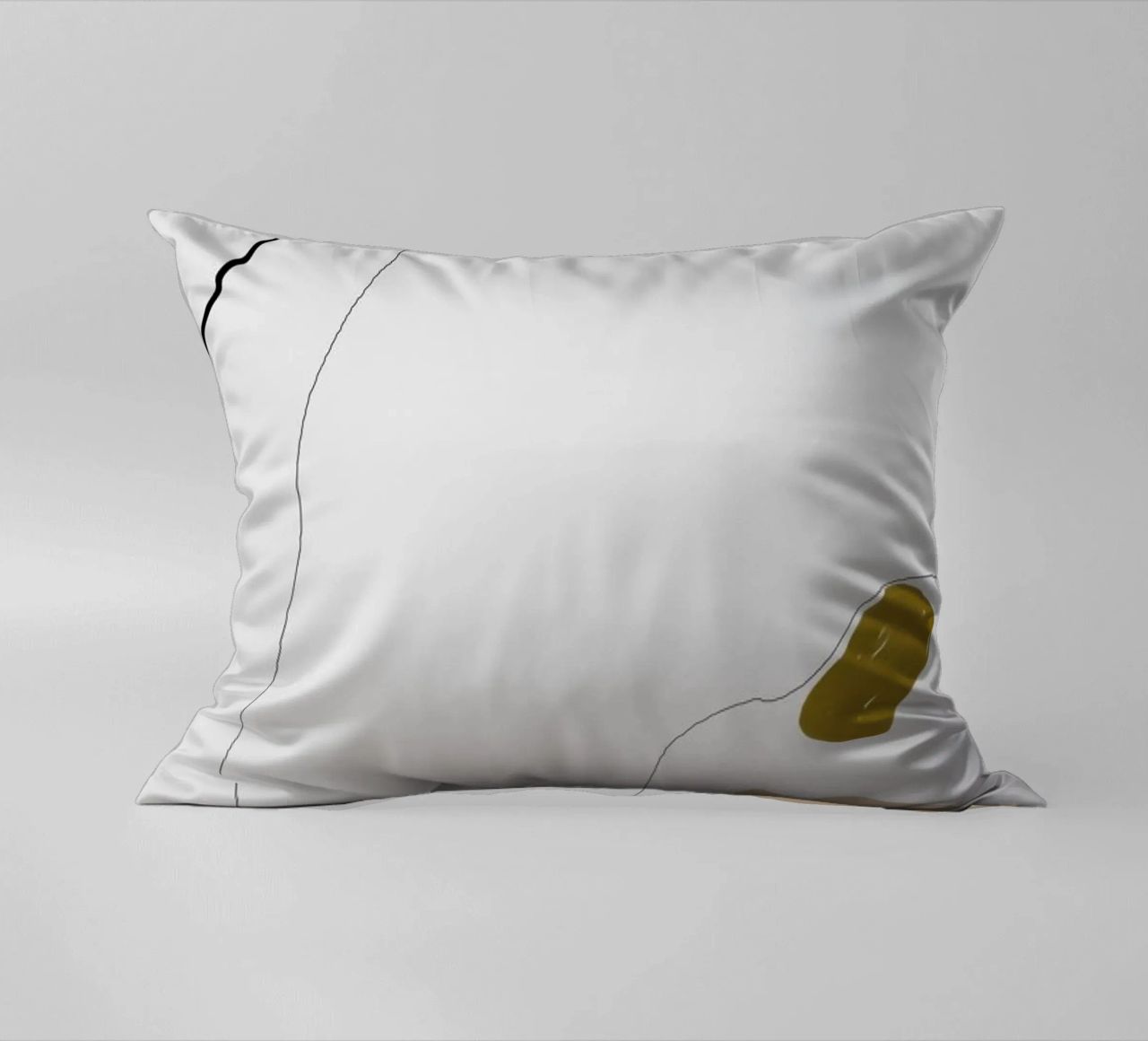 Head Without Face decorative cushion by 170QM