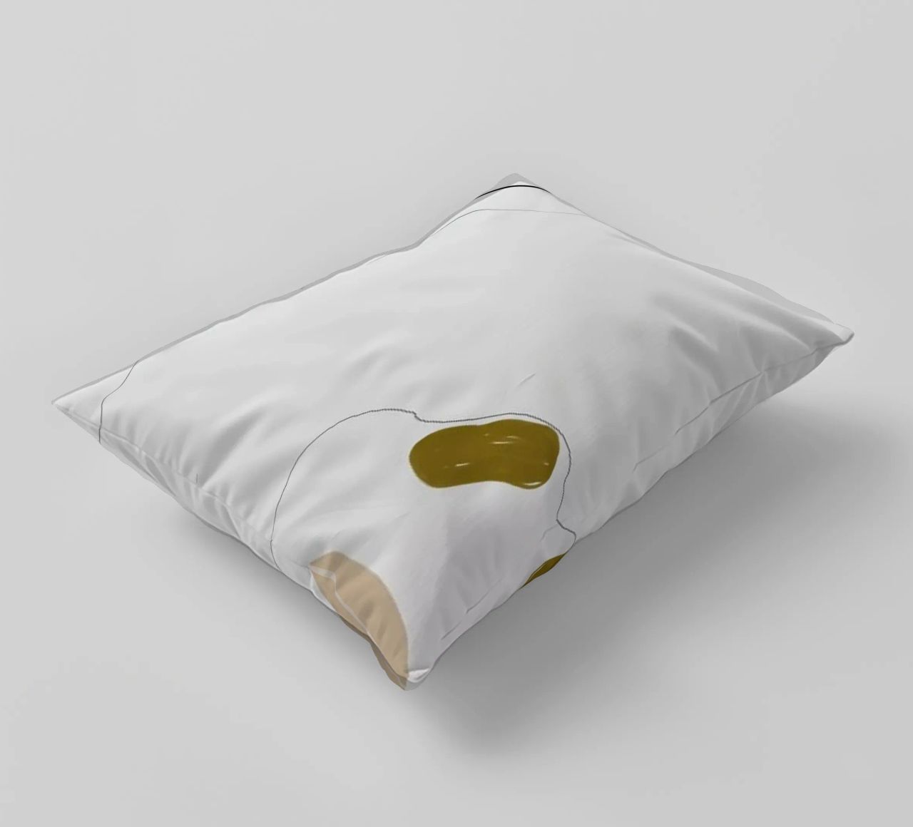 Head Without Face decorative cushion by 170QM