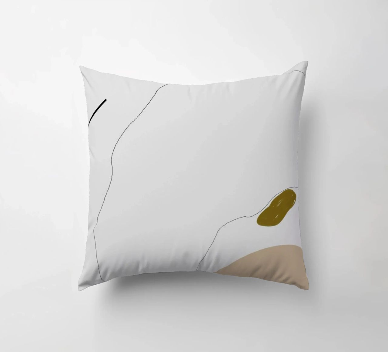Head Without Face decorative cushion by 170QM