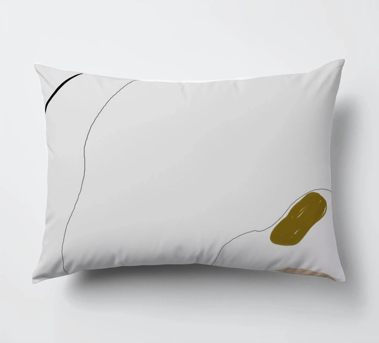 Head Without Face decorative cushion by 170QM