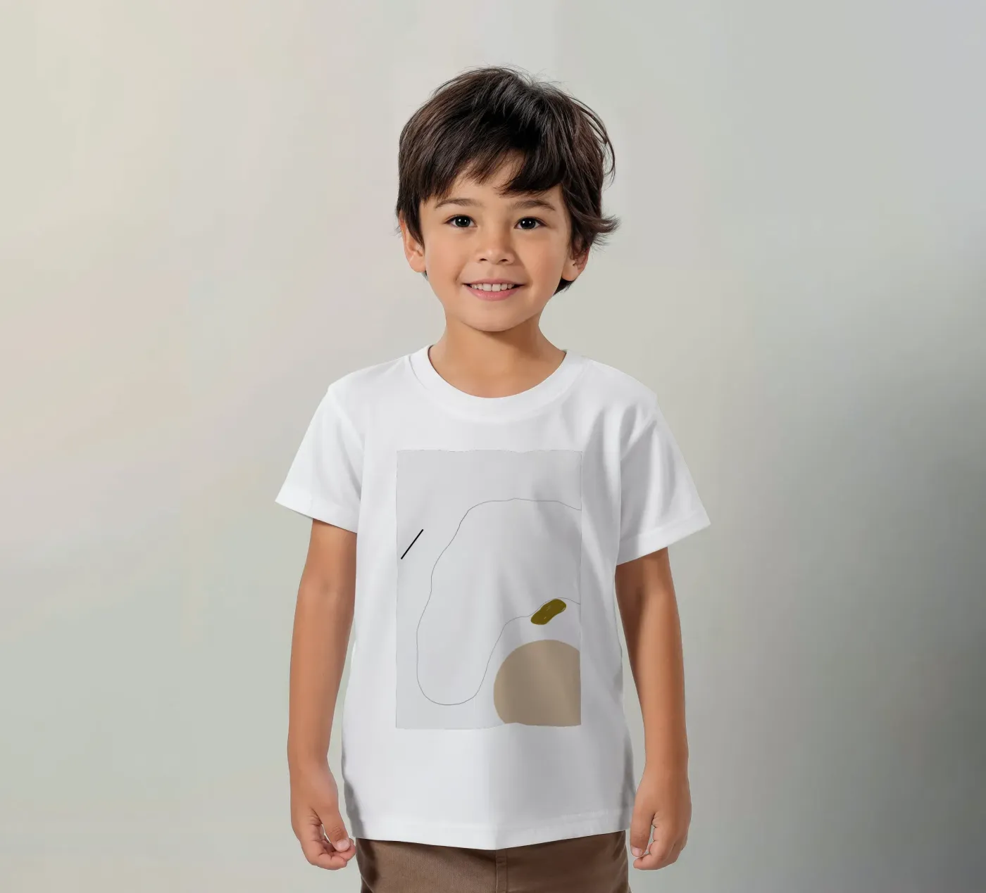 Head Without Face Kinder T-Shirt von 170QM