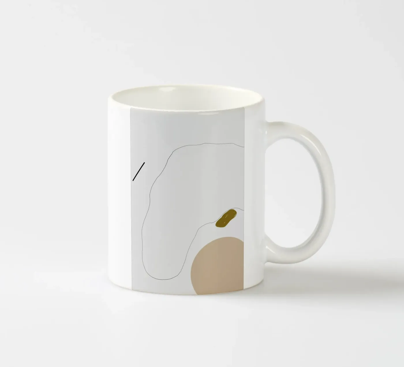 Head Without Face ceramic mug by 170QM