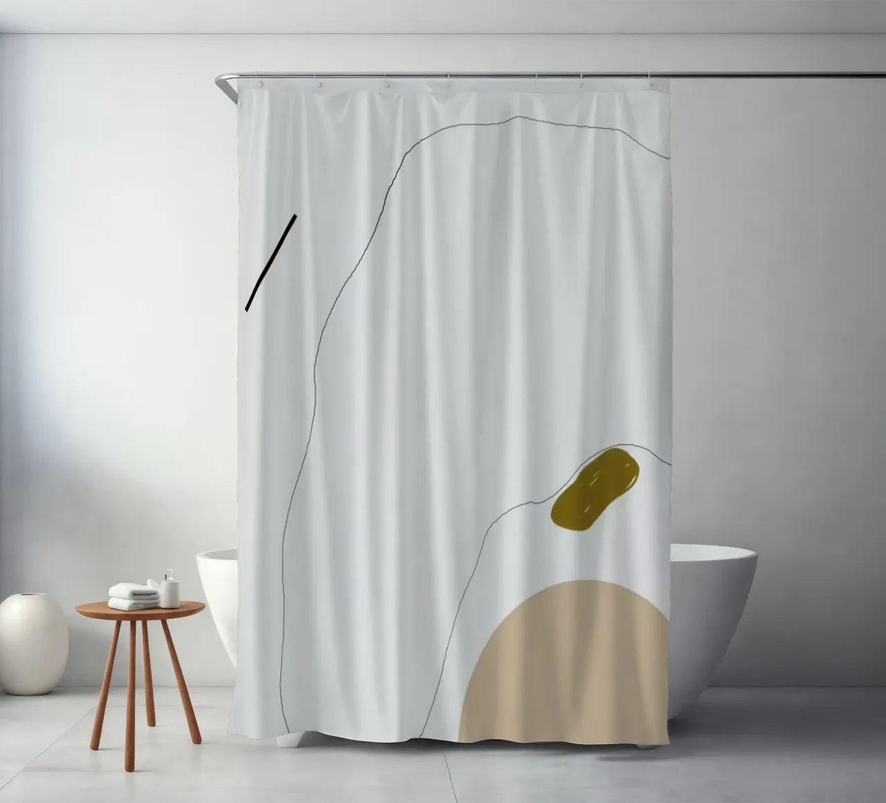 Head Without Face tenda da doccia da 170QM