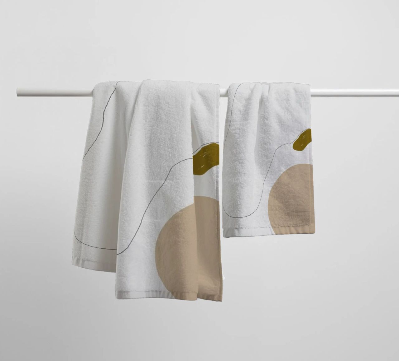 Head Without Face towel by 170QM