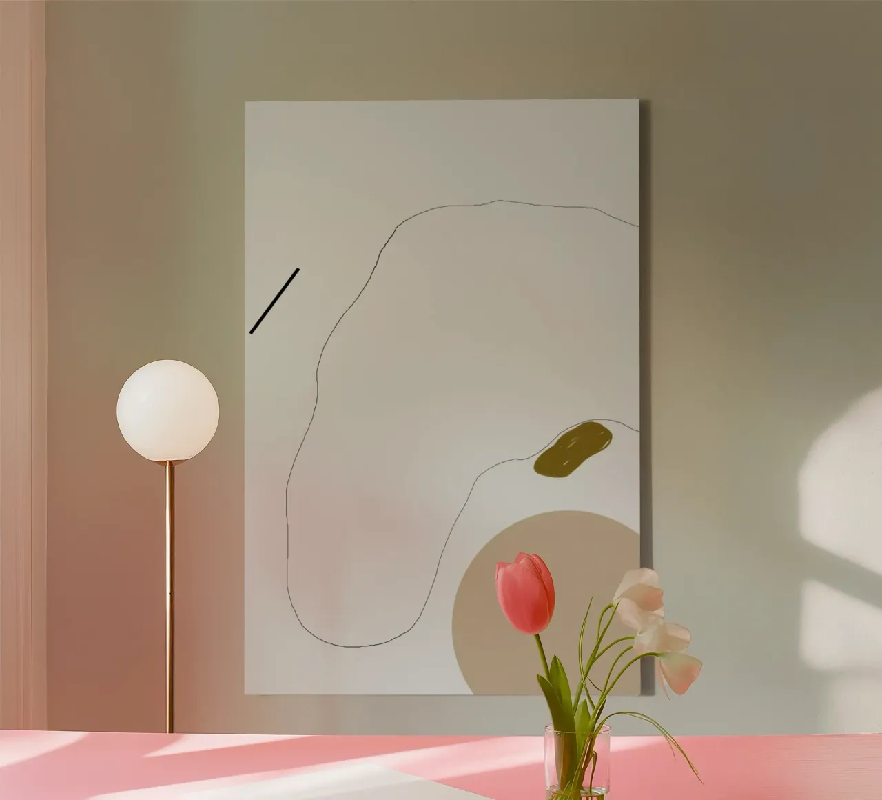 Head Without Face Leinwand von 170QM