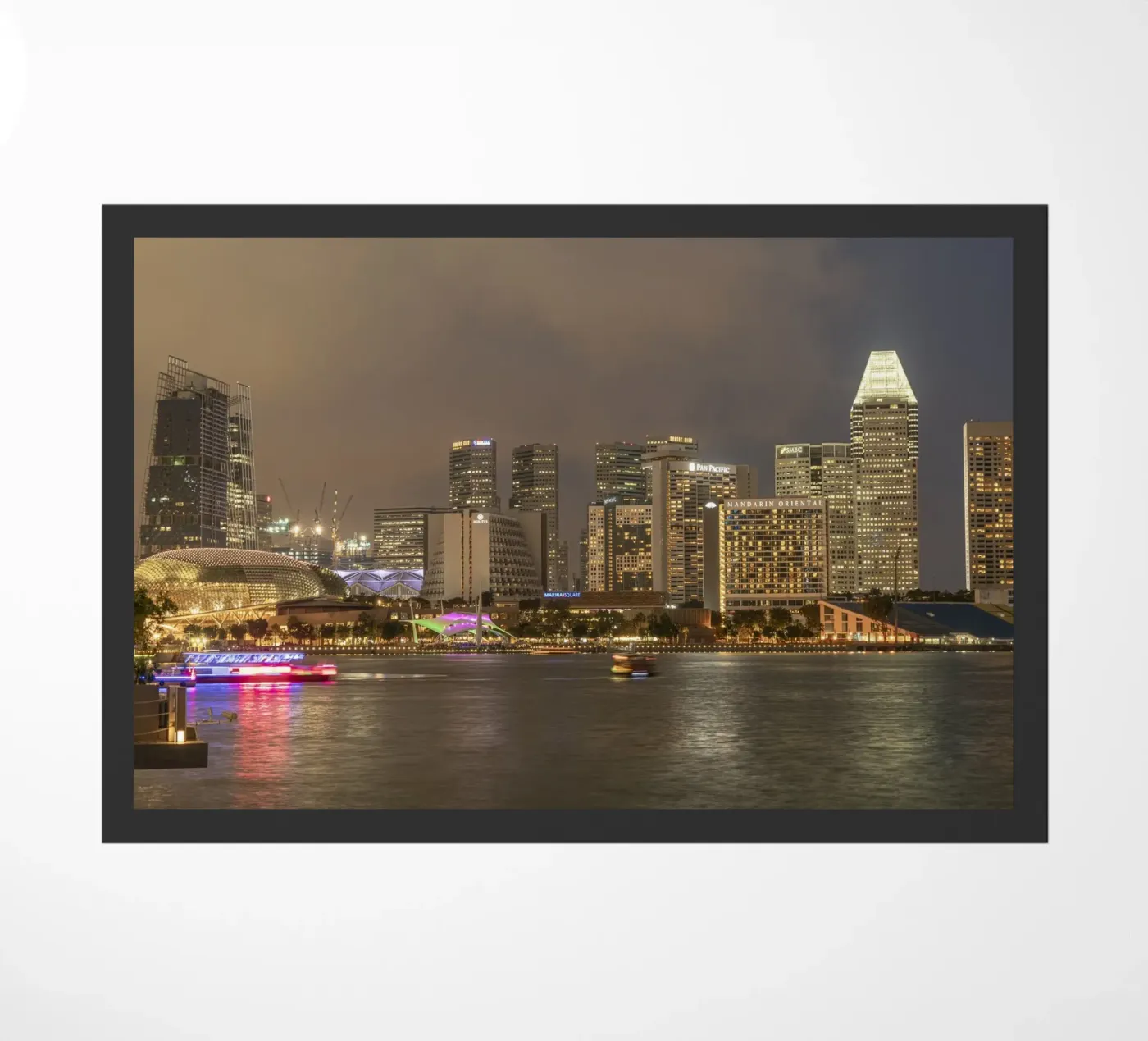 Singapur Skyline zerbino da Reisefotografie - Bilder aus aller Welt