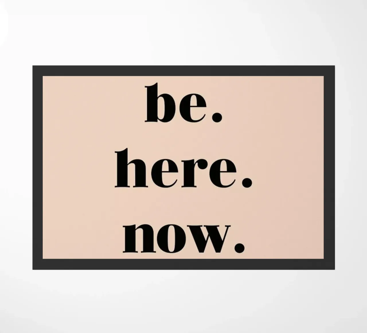 Be Here Now zerbino da Studio One