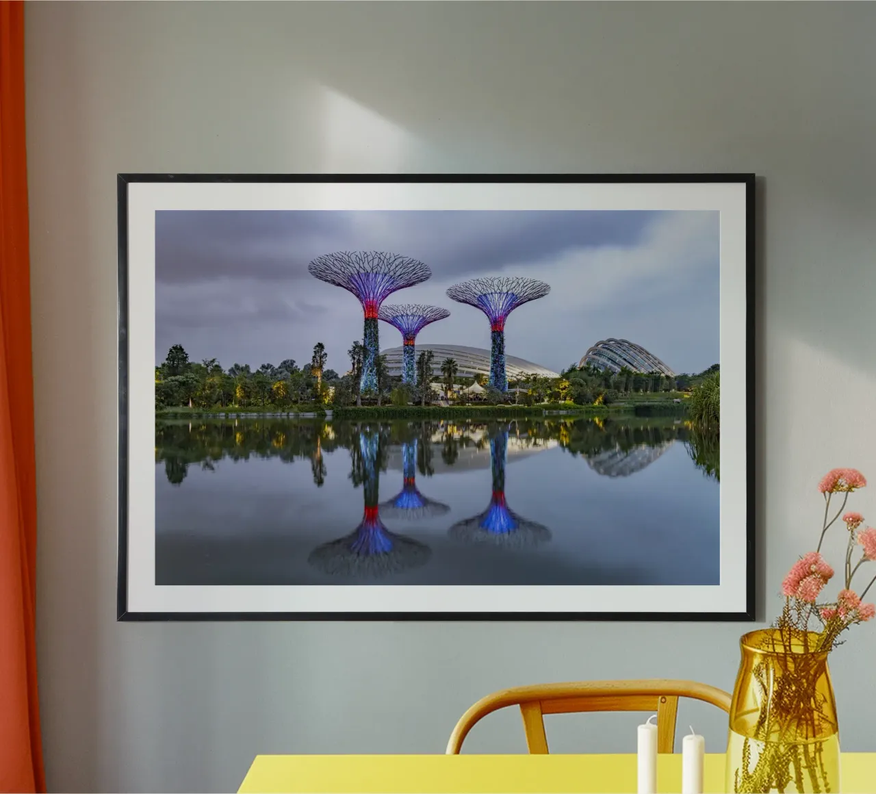 Super Trees Singapur carta hahnemühle da Reisefotografie - Bilder aus aller Welt