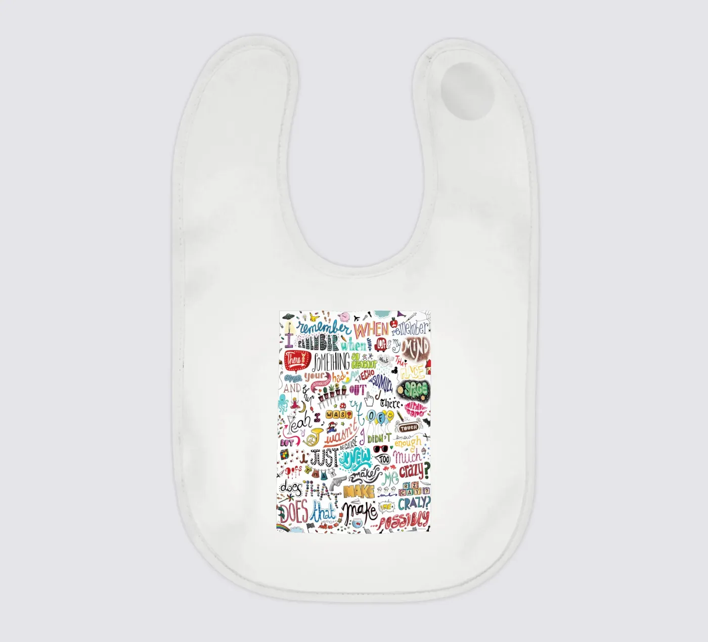 Crazy bavaglino da Nour Tohme