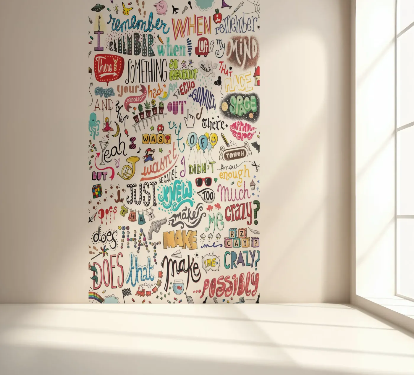 Crazy fotobehang van Nour Tohme