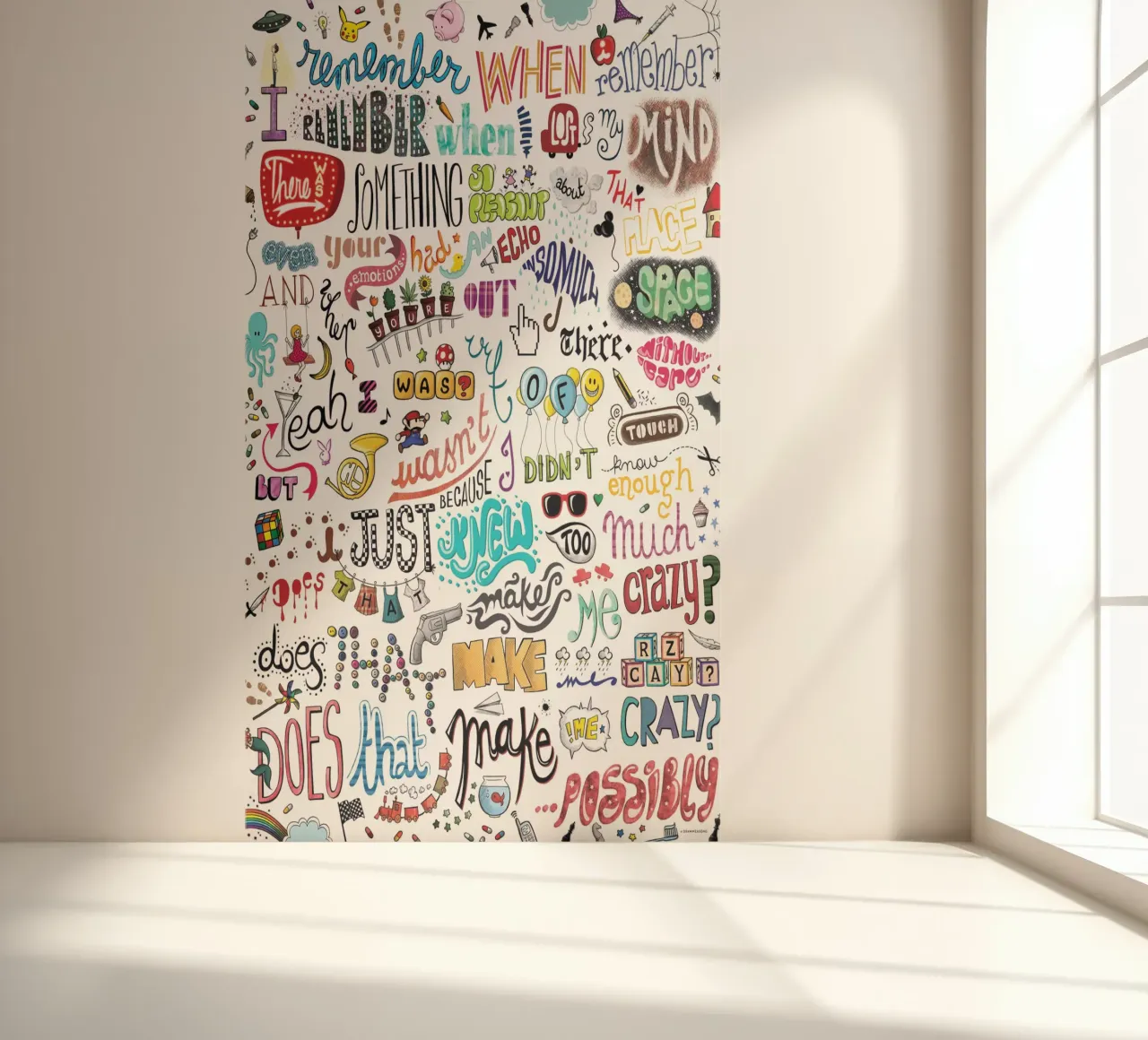 Crazy fotobehang van Nour Tohme