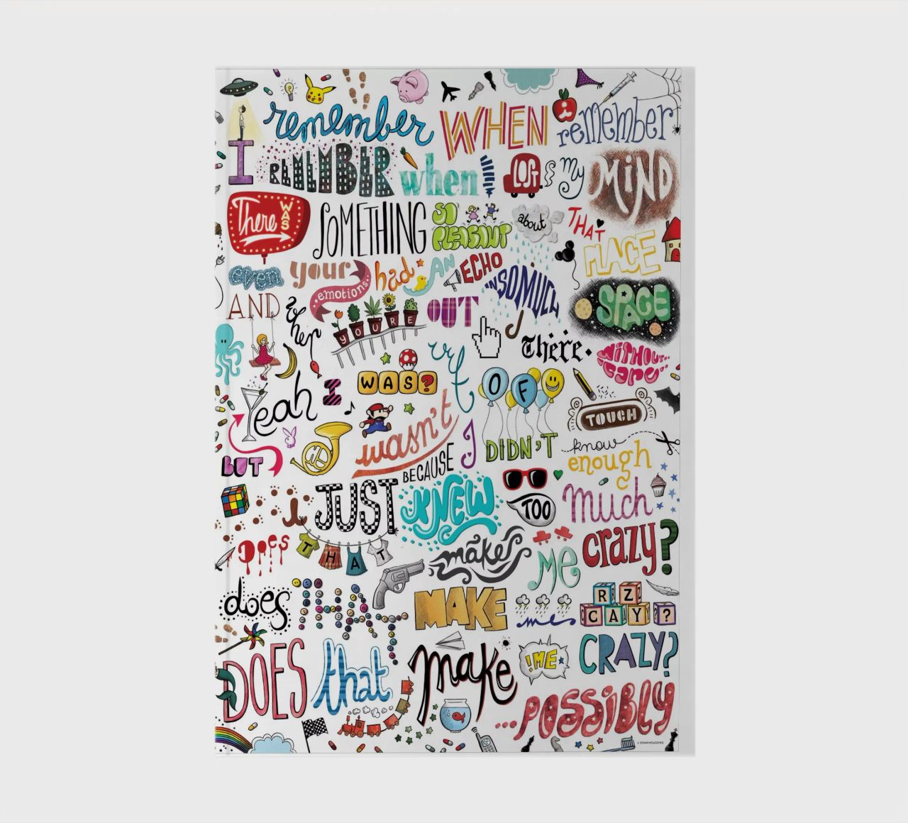 Crazy notebook by Nour Tohme