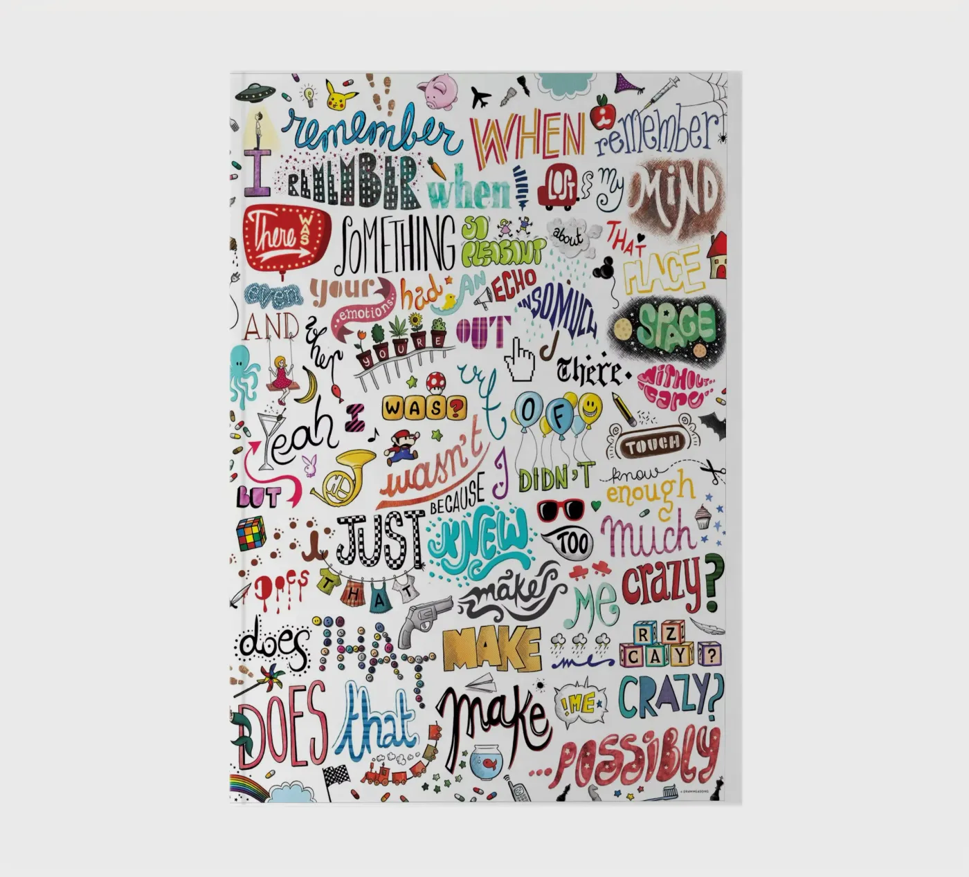 Crazy notebook by Nour Tohme
