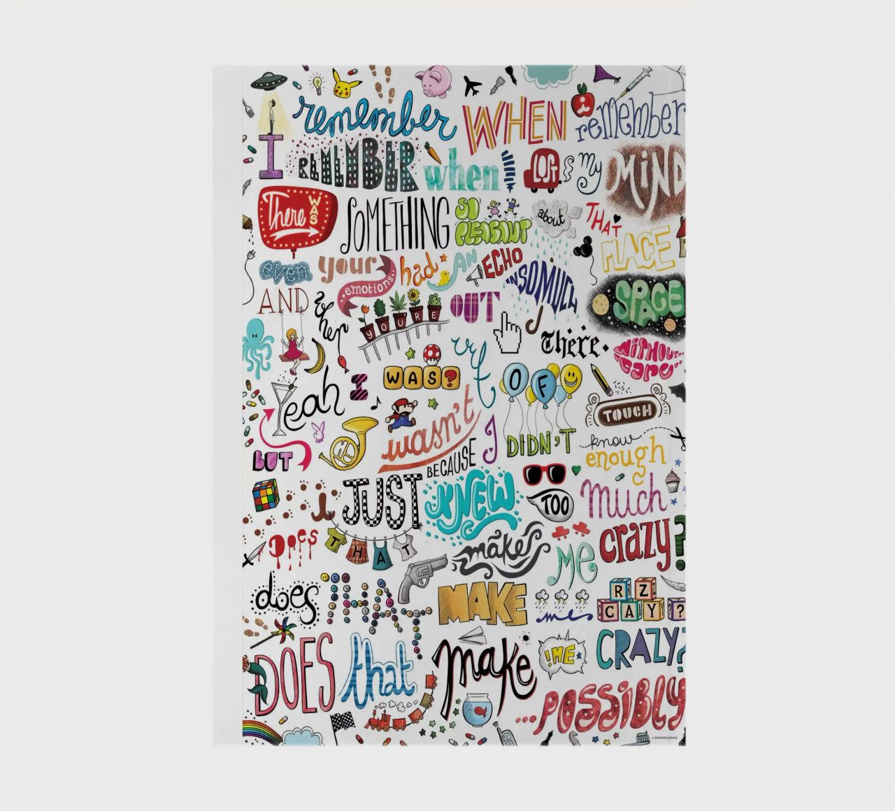 Crazy notebook by Nour Tohme