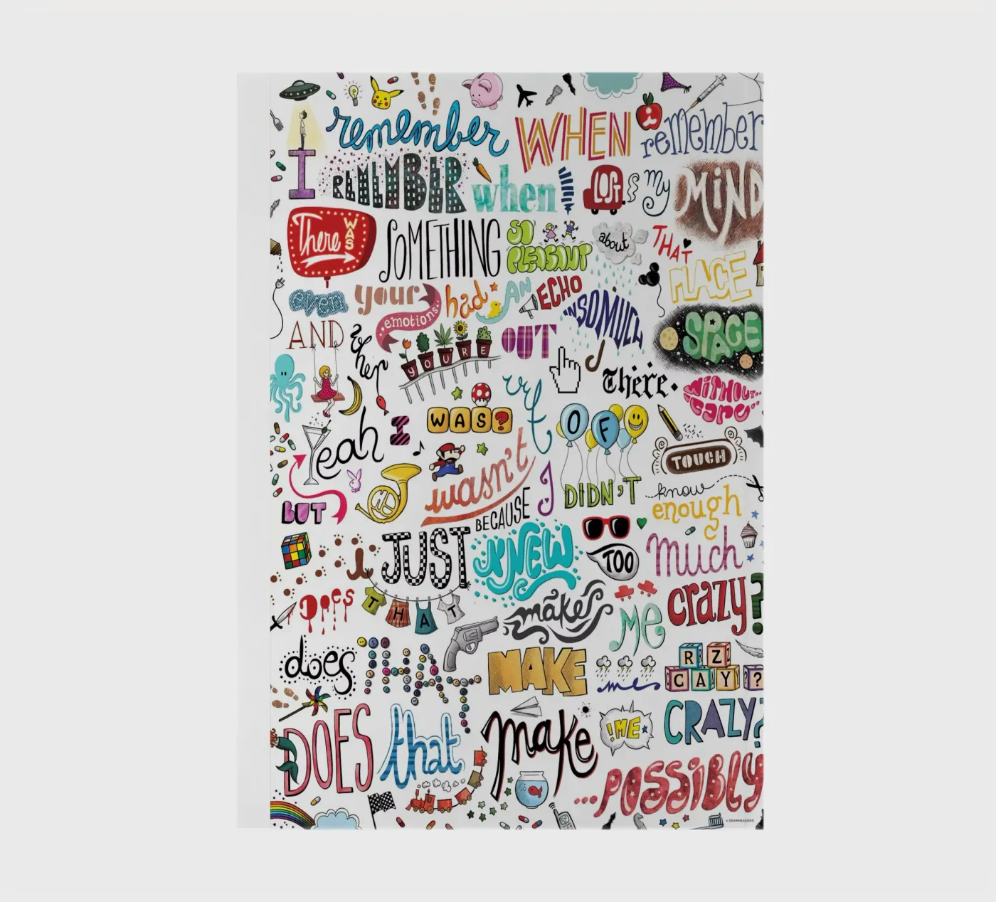 Crazy notebook by Nour Tohme