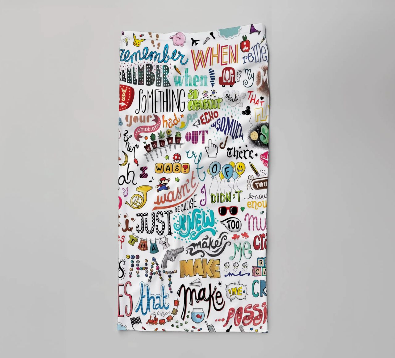 Crazy towel by Nour Tohme