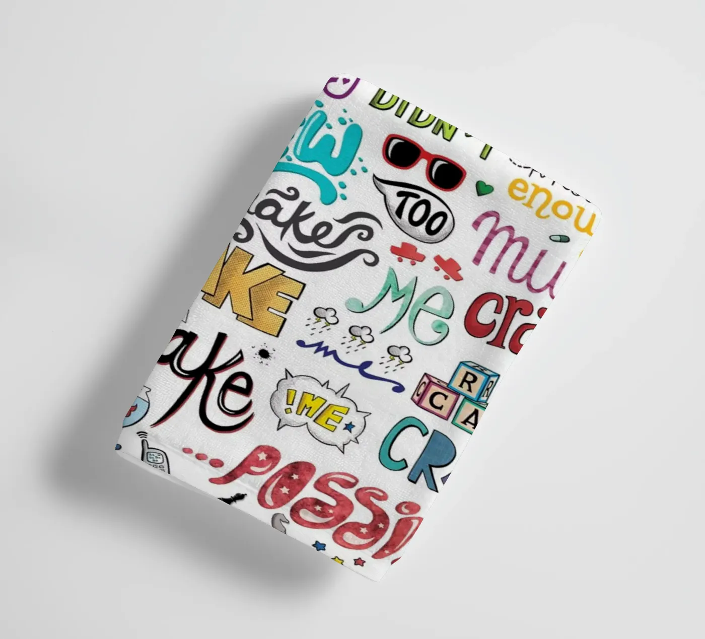 Crazy badhanddoek van Nour Tohme