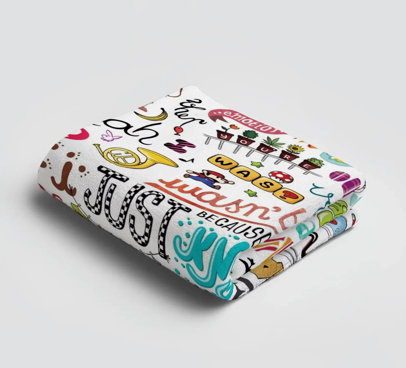 Crazy badhanddoek van Nour Tohme