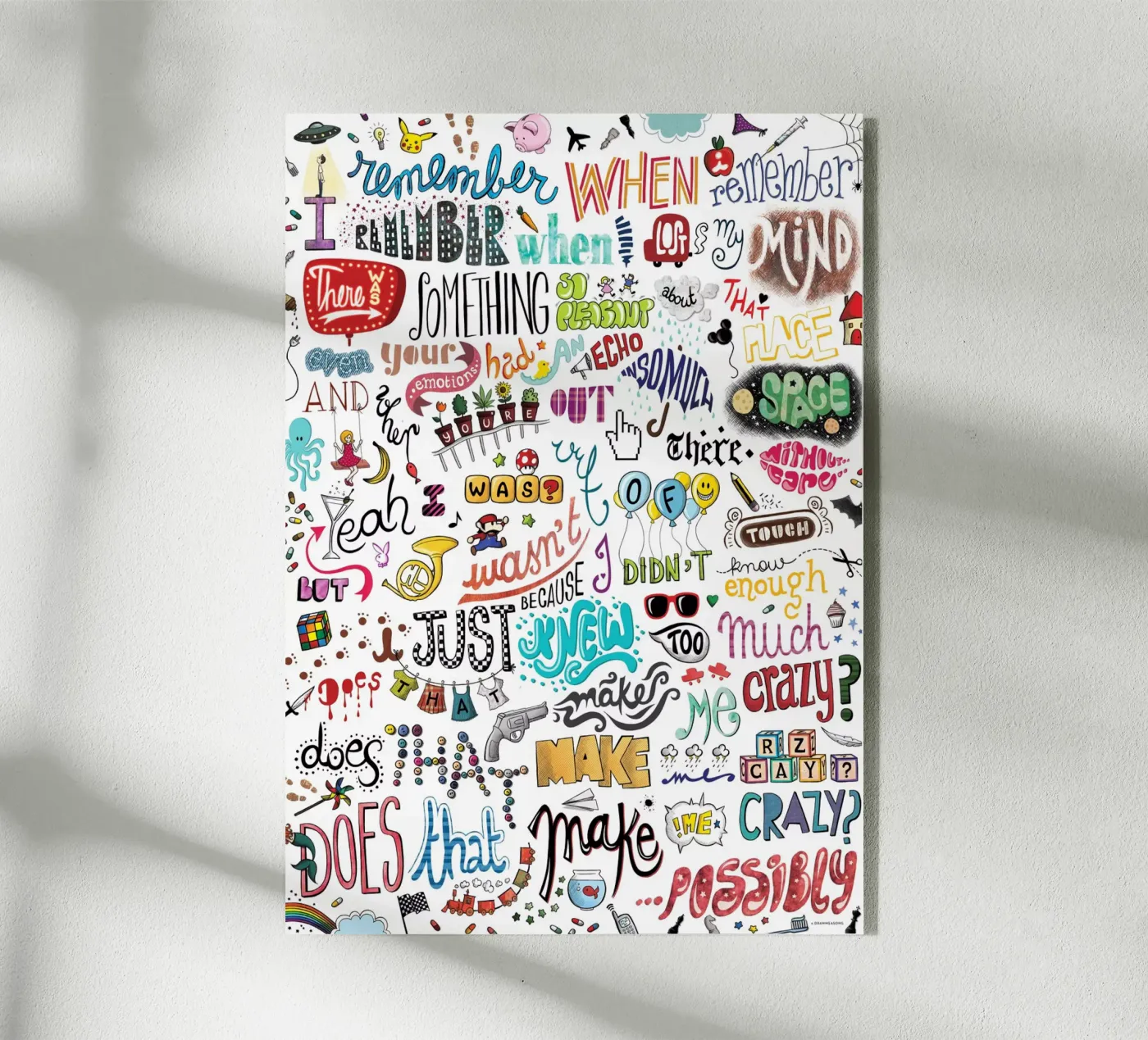 Crazy acryl van Nour Tohme