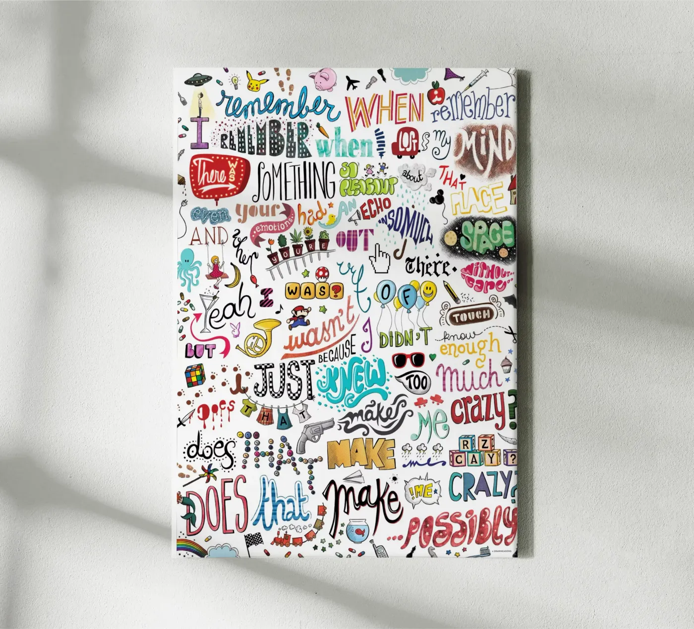 Crazy canvas by Nour Tohme