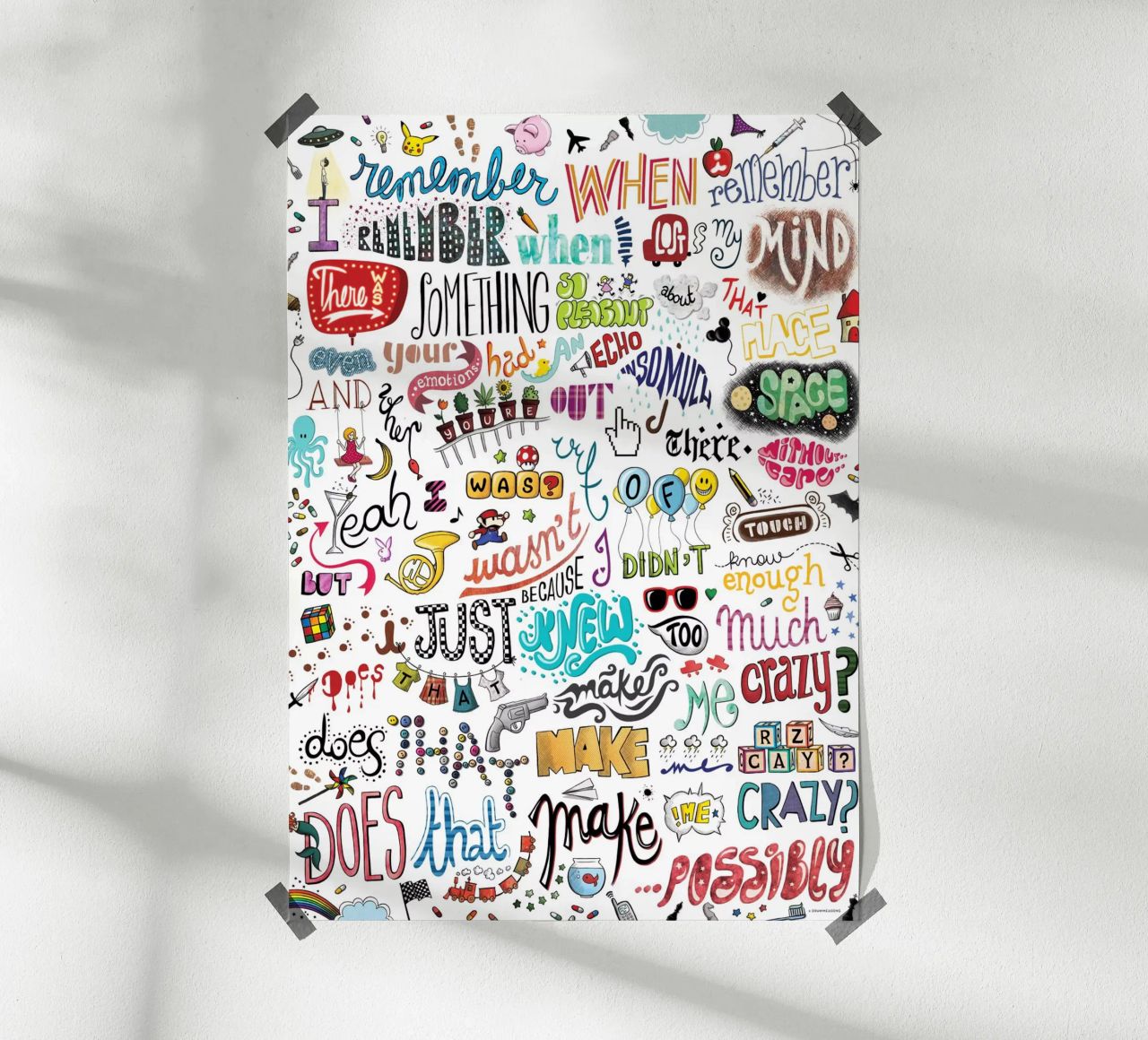 Crazy poster de Nour Tohme