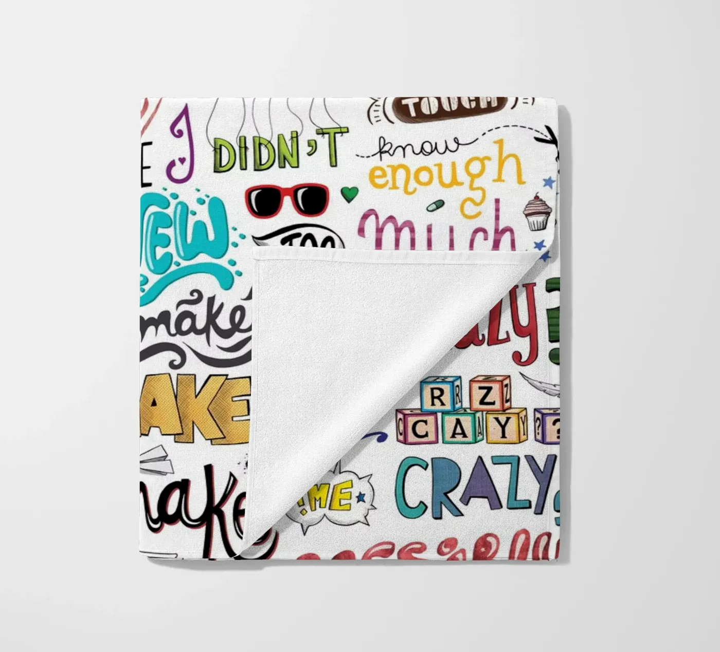 Crazy Strandtuch von Nour Tohme