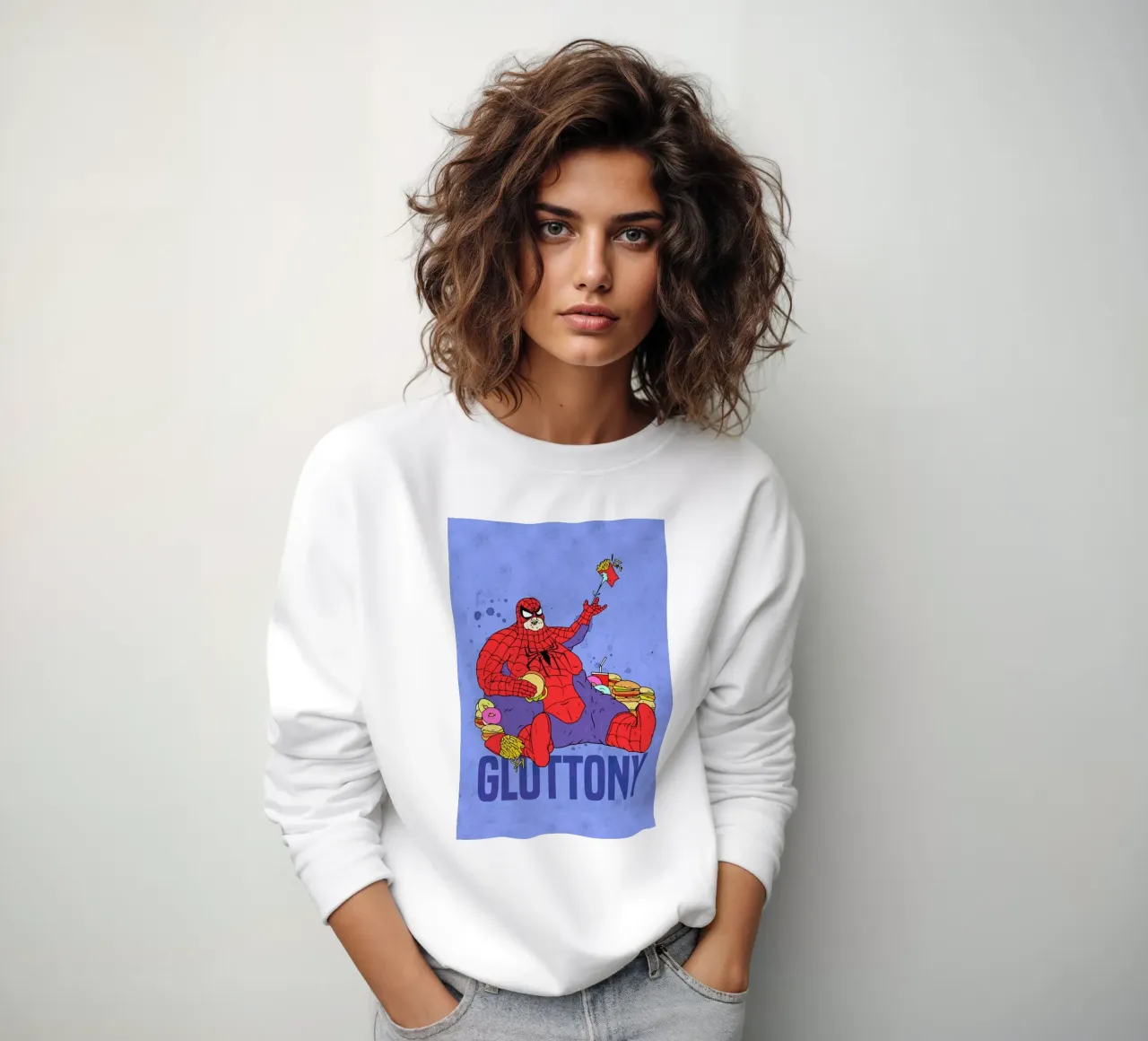 Gluttony Sweatshirt von Nick Cocozza