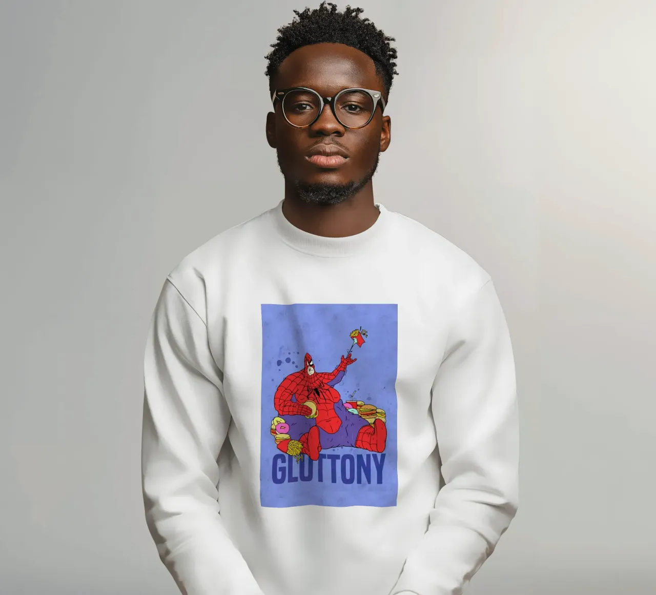 Gluttony Sweatshirt von Nick Cocozza