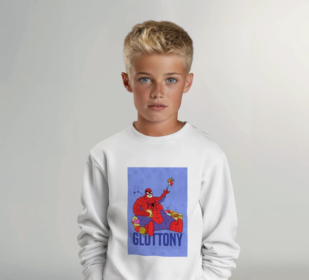 Gluttony felpa bambino da Nick Cocozza