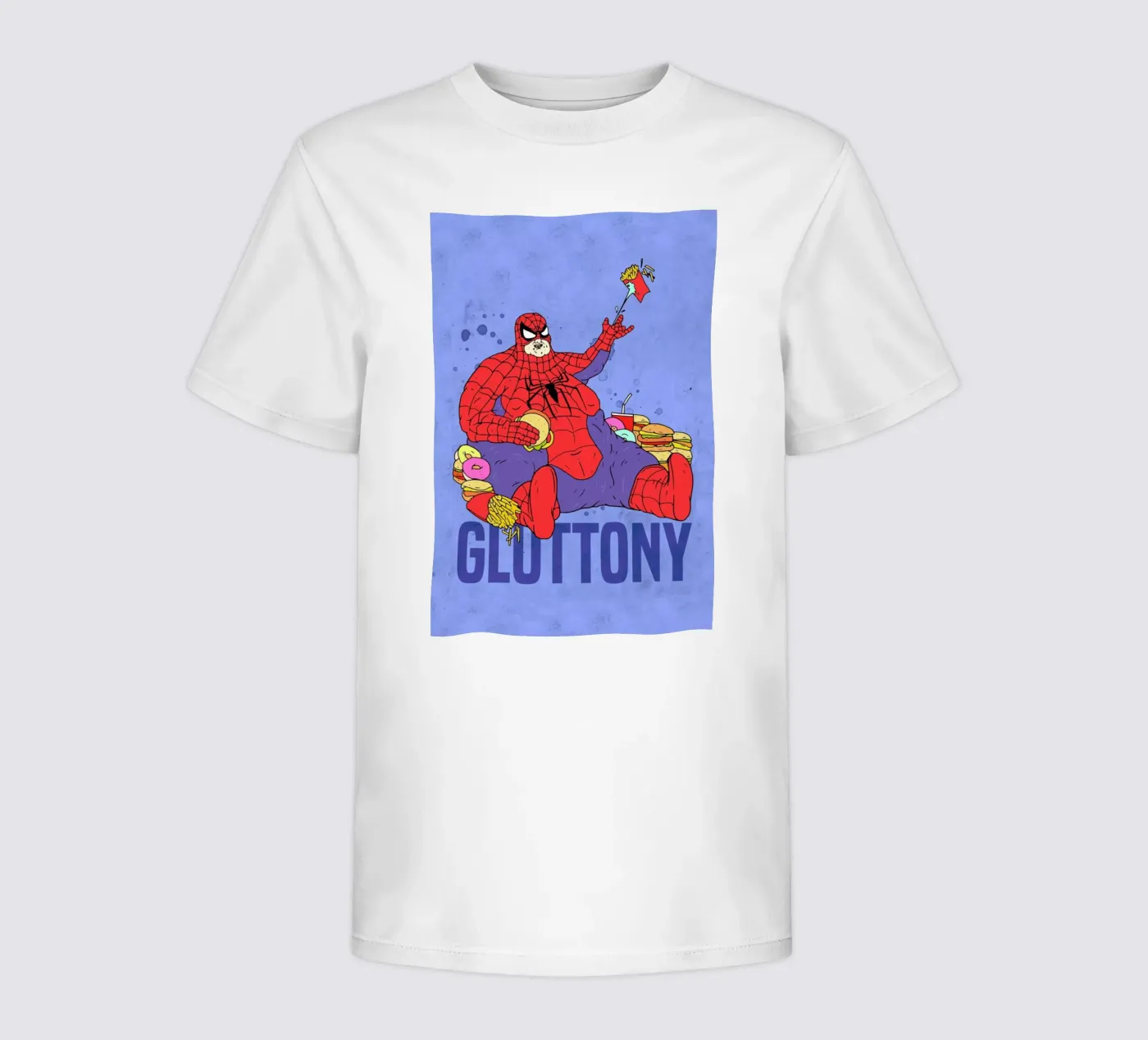 Gluttony kinder t-shirt van Nick Cocozza