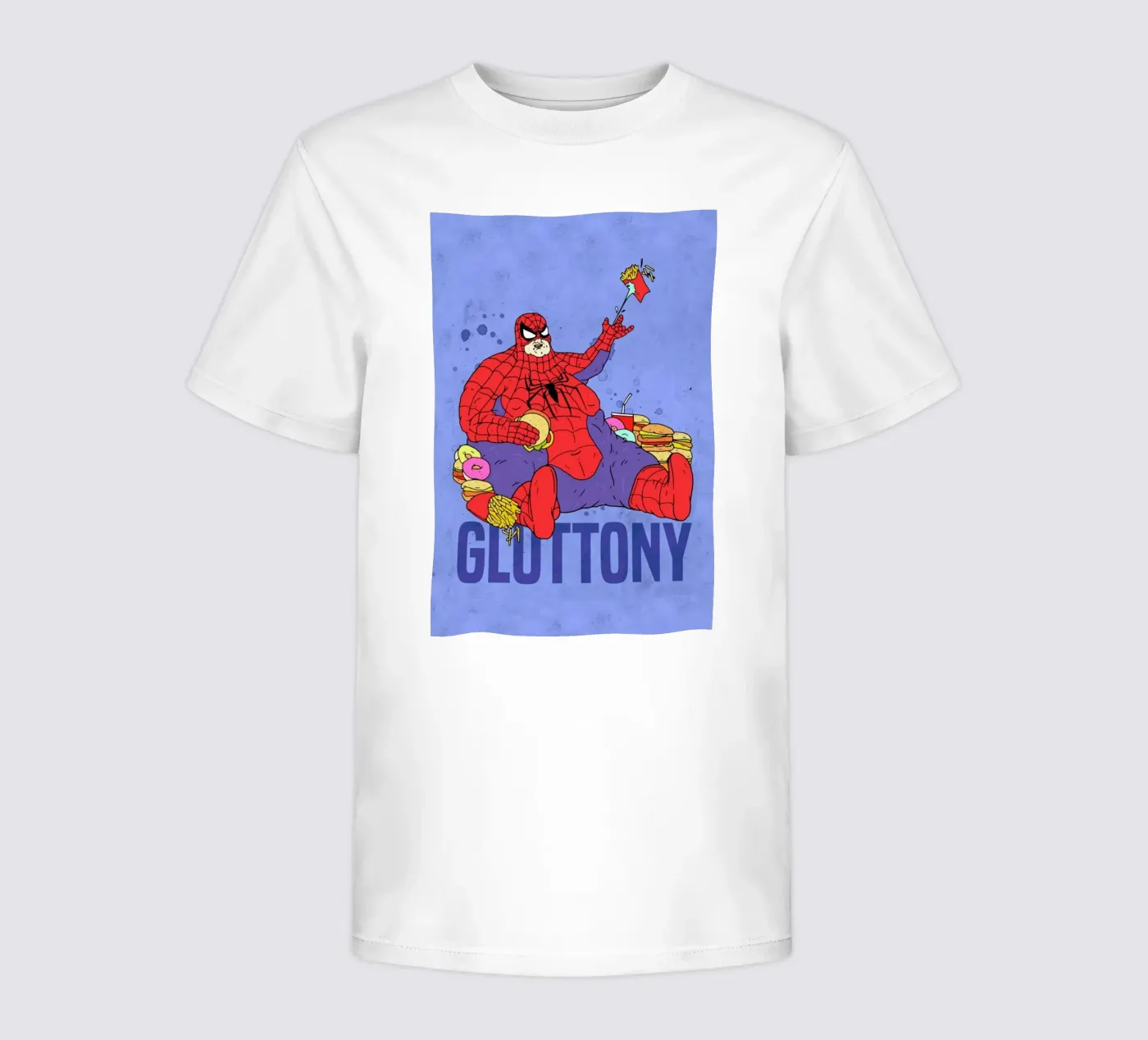 Gluttony kinder t-shirt van Nick Cocozza